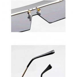 Aviator Fashion Vintage Polarized Sunglasses for Men and Women Driving Sun Glasses UV Protection Wide Large Eyeglass - C9194K...
