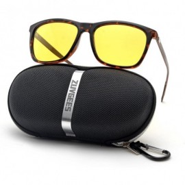 Wayfarer Driving Ultra Light Polarized Sunglasses for Men Women Al-Mg Metal Frame 100% UV400 protection Outdoor Sunglasses - ...