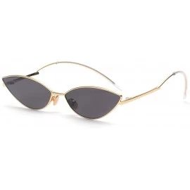 Cat Eye Cat Eye Sunglasses Women Retro Cute Small Sun Glasses Female Accessories Summer - Black - CN18DK0C28Z $20.02