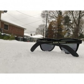 Oval Hockey Stick Sunglasses - Original - 100% UV Protection- Fun Sunglasses for Players and Fans - CJ18LY9EN8Q $21.41