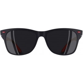Rimless Polarized Sunglasses Men Women Driving Square Style Sun Male Goggle - C2matte Black - CI194O9UYQU $27.45