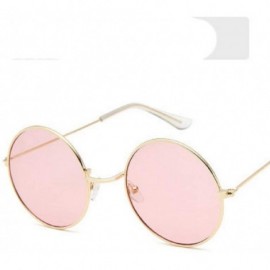 Oversized Gradient Oversize Circle Lens Round Sunglasses - A - CL18RLXNAUW $19.17