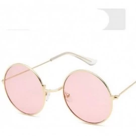 Oversized Gradient Oversize Circle Lens Round Sunglasses - A - CL18RLXNAUW $16.30