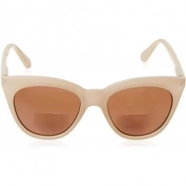 Cat Eye Women's Mimosa Bifocal Cat-Eye Reading Sunglasses - Tan - CT189SSI7MN $19.79