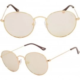 Round x HIGHKOLT The Round Sunglasses - Diff Vision DV-39 UV400 Protection - 53mm AK2053 - CK18NGGEYED $60.17