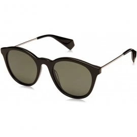 Round Pld6047/S/X Round Sunglasses - Black - CR18DTYU4GZ $56.40