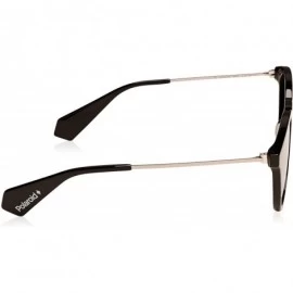 Round Pld6047/S/X Round Sunglasses - Black - CR18DTYU4GZ $56.40