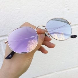 Round x HIGHKOLT The Round Sunglasses - Diff Vision DV-39 UV400 Protection - 53mm AK2053 - CK18NGGEYED $60.17