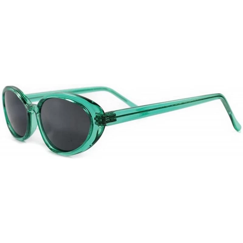 Cat Eye Vintage Fashion Womens Cat Eye Sunglasses - Green - CW18ECDI3TI $15.18