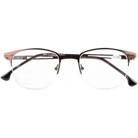 Rectangular Mens Polycarbonate Lens Polarized Sunglasses With Metal Frame Spring Hinges - Mix1 - CC12M7UFVCT $22.23