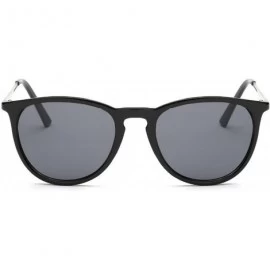 Goggle 2020 Retro Male Round Sunglasses Women Men Er Sun Glasses Alloy Mirror Ray Ladies Oculos De Sol - Tea - C1199CKWZEI $2...