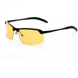 Goggle New Unisex Arrival Men Car Drivers Night Vision Goggles Anti Glare Sunglasses Yellow - C618O3SKM74 $10.39