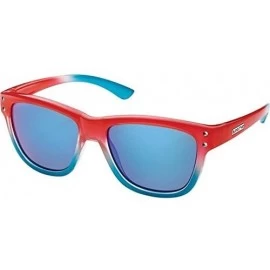 Sport Carob Polarized Sunglasses - Red Fade Frame - C711MWMPHBD $33.91