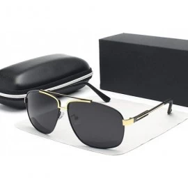 Aviator Polarized Sunglasses Man Cool Sun Glasses Men UV400 Y9754 C1BOX - Y9754 C3box - C018XNHCI2Z $15.44