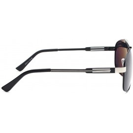 Aviator Polarized Sunglasses Man Cool Sun Glasses Men UV400 Y9754 C1BOX - Y9754 C3box - C018XNHCI2Z $15.44