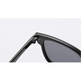 Aviator Fashion Unisex Sunglasses Integrated Windproof Goggle UV 400 Protection HD Lenses with Case - Grey - CL18LDD3IHA $12.87