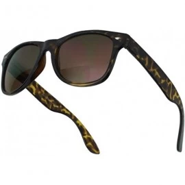 Round Classic Outdoor Reading Sunglasses Stylish Comfort Prescription Rx Magnification Sun Readers - Tortoise (Bifocal) - CU1...