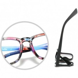 Rimless Blue Light Blocking Glasses Square Nerd Eyeglasses Frame Anti Blue Ray Glasses - Blue - CH193XI34X4 $8.57