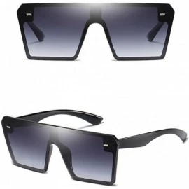 Rimless UV Protection Sunglasses for Women Men Rimless frame Rectangle Plastic Lens Metal Frame Sunglass - B - CA1902Z3DS9 $2...