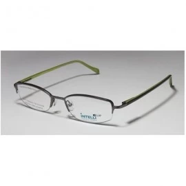 Rimless 748 Mens/Womens Designer Half-rim Sunglass Lens Clip-Ons Flexible Hinges Eyeglasses/Eyeglass Frame - C112128BO2N $19.13