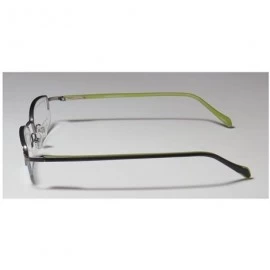 Rimless 748 Mens/Womens Designer Half-rim Sunglass Lens Clip-Ons Flexible Hinges Eyeglasses/Eyeglass Frame - C112128BO2N $19.13