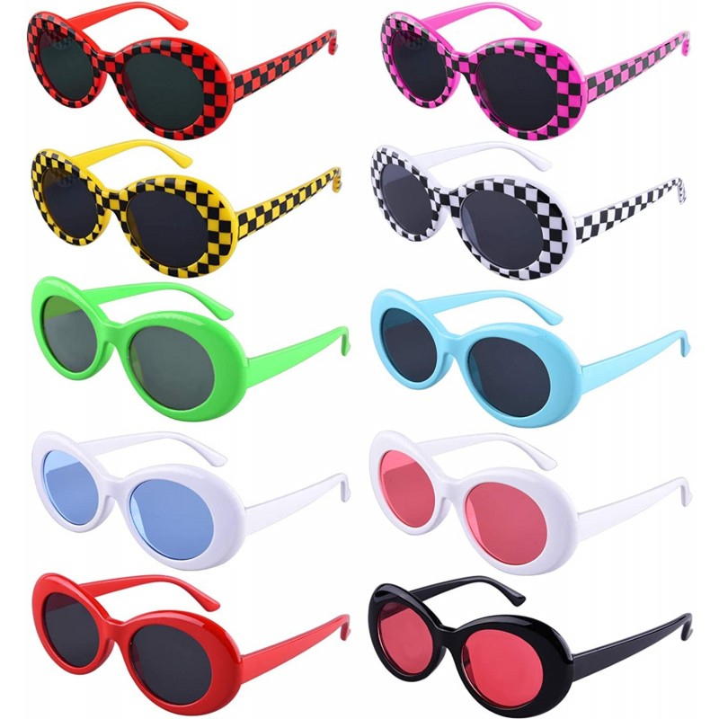Oversized Pairs Goggles Sunglasses Colors - C318LTZQ5US $11.79