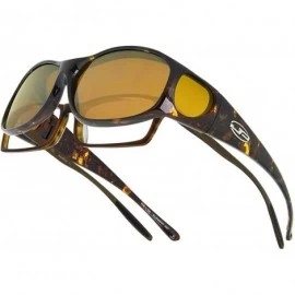 Oval Eyewear Sunglasses - Element / Frame Tortoise Lens Polarvue Yellow - CP11L2NJZAL $93.99