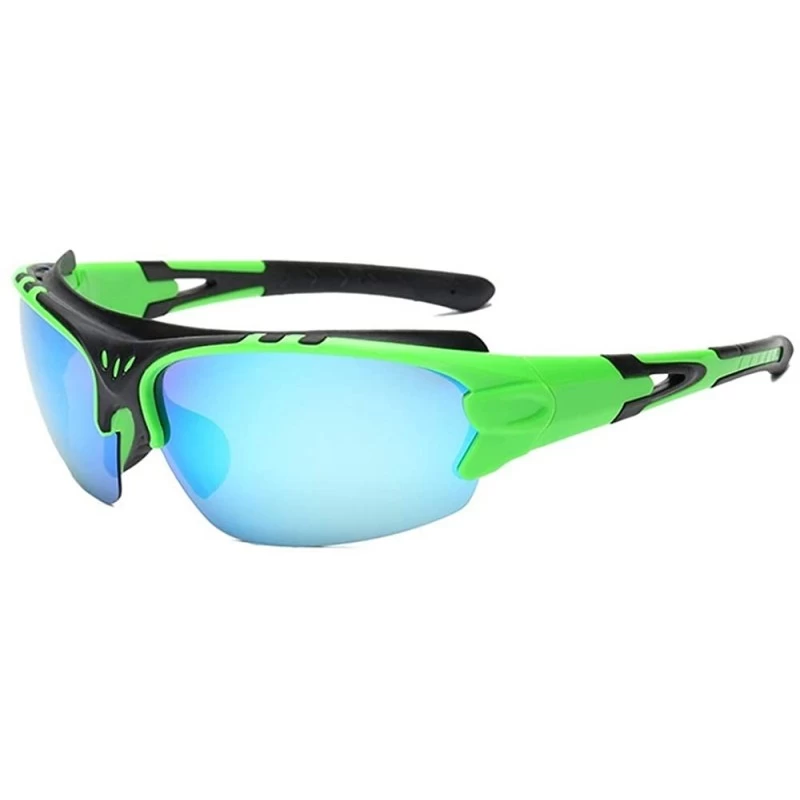 Sport Polarized Sunglasses Protection Comfortable Designer - Green - C518KR7HA59 $16.70