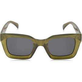 Round Potent Round Sunglasses - Olive - CV18NCK83QR $13.75
