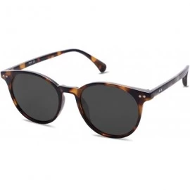 Round Small Round Classic Polarized Sunglasses for Women Men Vintage Style UV400 Lens MAY SJ2113 - CO198OM698Q $11.46