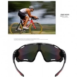 Sport 2 Pack Polarized Sport Sunglasses UV Safety Glasses for Driving Fishing Cycling and Running - CR197ILCUQR $14.92