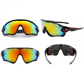Sport 2 Pack Polarized Sport Sunglasses UV Safety Glasses for Driving Fishing Cycling and Running - CR197ILCUQR $14.92