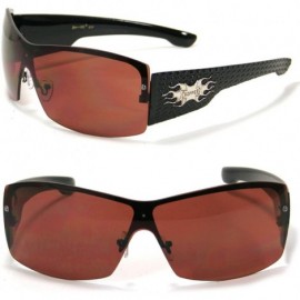 Shield NEW Shield Sport Sunglasses CP624 - Brown - CE11GVT2F4P $24.21