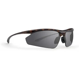 Sport 6 Golf Sunglasses Tortoise Polycarbonate Frame Smoke Lens - CM18C9CX7N9 $26.97