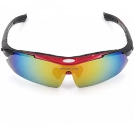 Sport Outdoor sports glasses riding polarized glasses hiking fishing running golf UV protection - D - C118RYH80DT $50.09