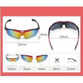 Sport Outdoor sports glasses riding polarized glasses hiking fishing running golf UV protection - D - C118RYH80DT $50.09