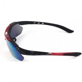 Sport Outdoor sports glasses riding polarized glasses hiking fishing running golf UV protection - D - C118RYH80DT $50.09