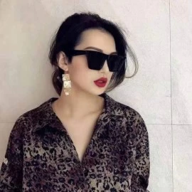 Round Vintage Luxury Square Sunglasses Women 2019 Cateye Sun Glasses Shades Woman Sunglass Ladies Retro Sunglases - C5199CGMC...