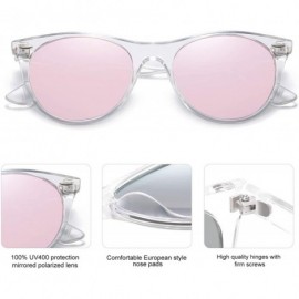 Sport Classic Retro Polarized Sunglasses Small Vintage UV400 Glasses CELEB SJ2076 - C518TUZ7RR0 $10.56