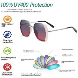 Sport Women Sunglasses Oversized Fashion Woman Shades UV Protection WS008 - Pink Frame - CC198S82QIR $13.47