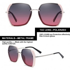Sport Women Sunglasses Oversized Fashion Woman Shades UV Protection WS008 - Pink Frame - CC198S82QIR $13.47