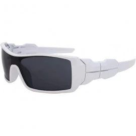 Shield Sports Shield Sunglasses for Men Women 8033 - White - CM192X3YIA5 $10.35