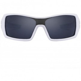 Shield Sports Shield Sunglasses for Men Women 8033 - White - CM192X3YIA5 $20.71