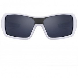 Shield Sports Shield Sunglasses for Men Women 8033 - White - CM192X3YIA5 $10.35