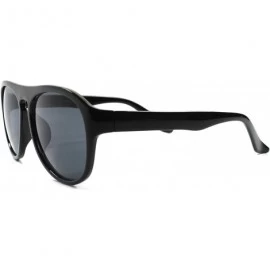 Aviator Classic Vintage Retro Fashion Urban Hip Look Mens Womens Sunglasses - Black - CS18933SLR4 $22.54
