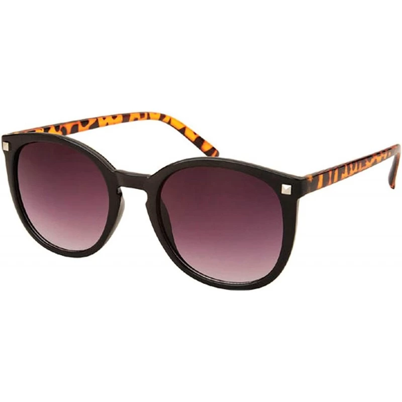 Oversized Street Fashion Classy Horn Tip Frame Sunglasses M2 - C618YXADICI $18.66