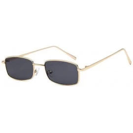 Round Unisex Glasses Tyrant Vintage Sunglasses - Silver - CM1973CLANI $25.67