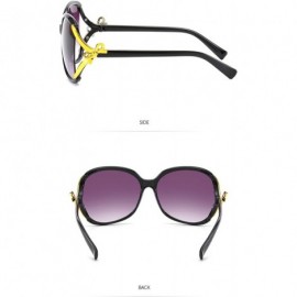Sport Retro Classic Vintage Cat Eye Sunglasses for Women Plastic Metal AC UV 400 Protection Sunglasses - Black - C018SARTYL7 ...