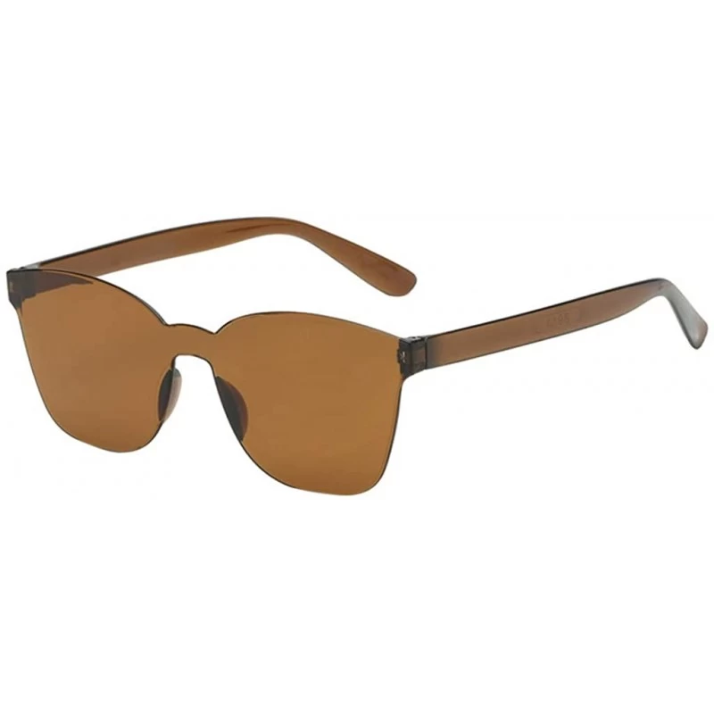 Aviator Men Sports Sunglasses Polarized for Baseball Fishing Cycling Flexible Frame Sun Glasses Women - D - CN199AUNS6D $11.46
