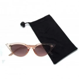 Cat Eye Womens Retro 1950s Cat Eye Sunglasses P2457 - Pink - CG18QHXT5HK $12.99